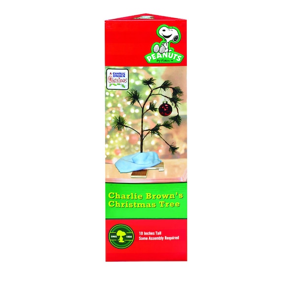 Product Works Product Works Green Peanuts Charlie Brown Christmas Tree 24 in. 87770 - main